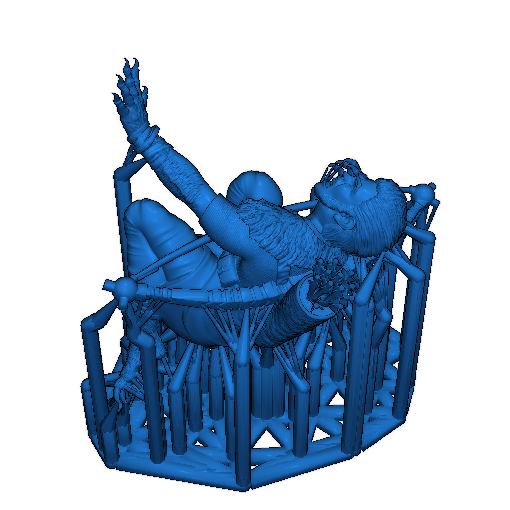 Миниатюра Друида для настольных RPG