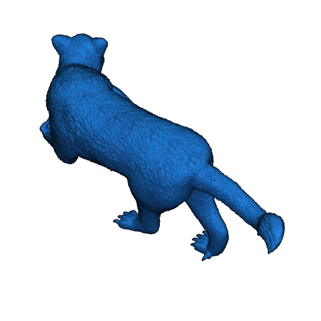 Женский лев - 3D модель для настольных игр