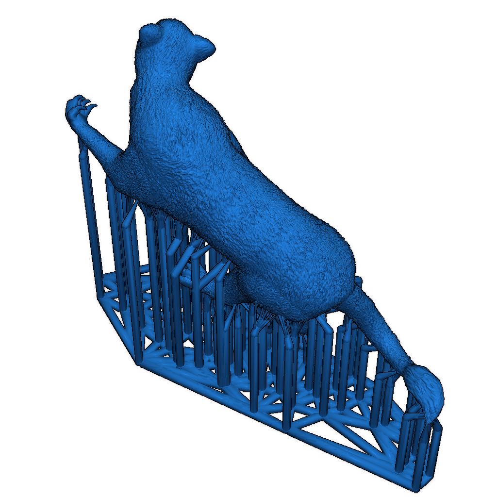 Женский лев - 3D модель для настольных игр
