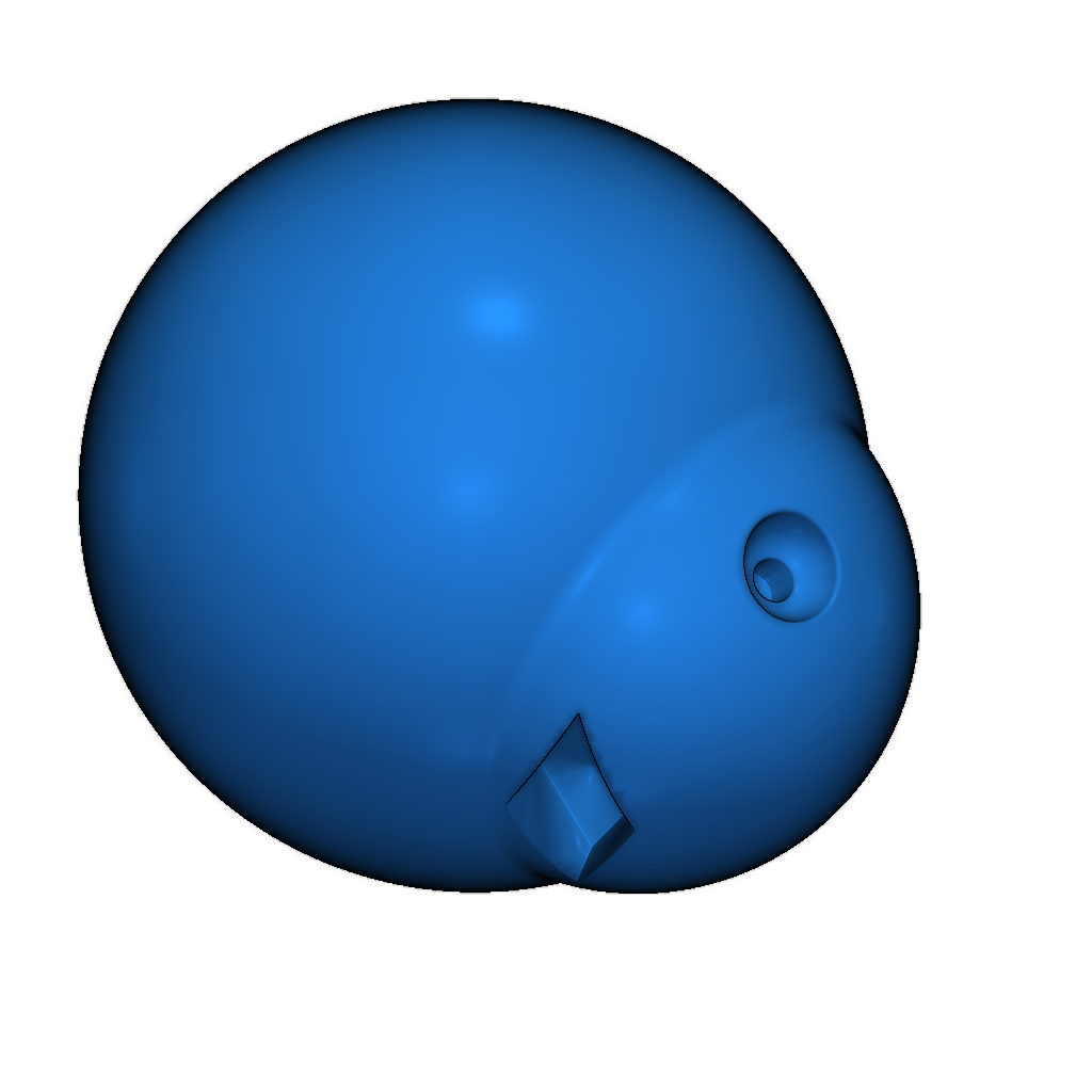 Pták Mozkodlabák - 3D модель для печати