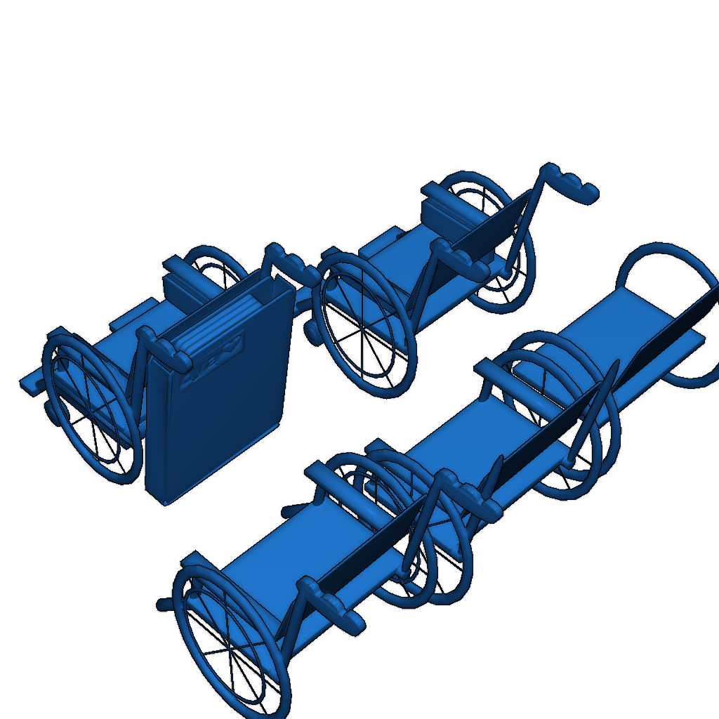 Модель инвалидной коляски