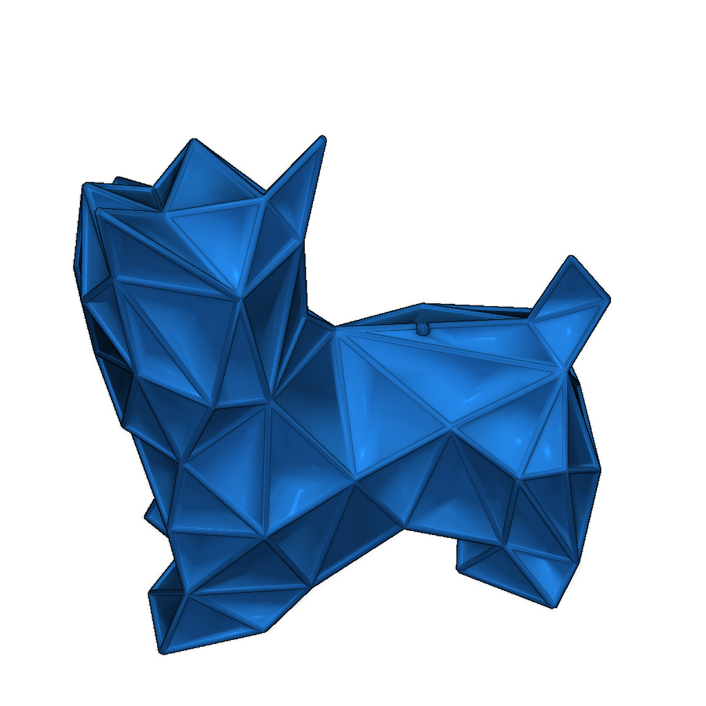 Простые украшения в виде терьера