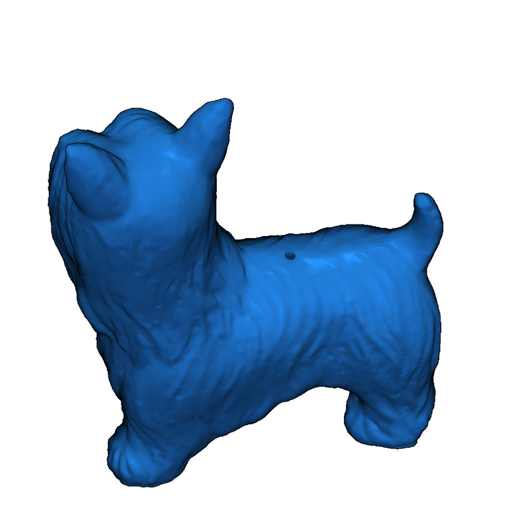 Простые украшения в виде терьера