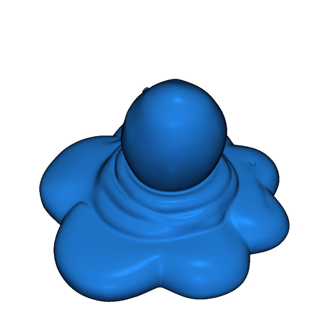 Таящий снеговик