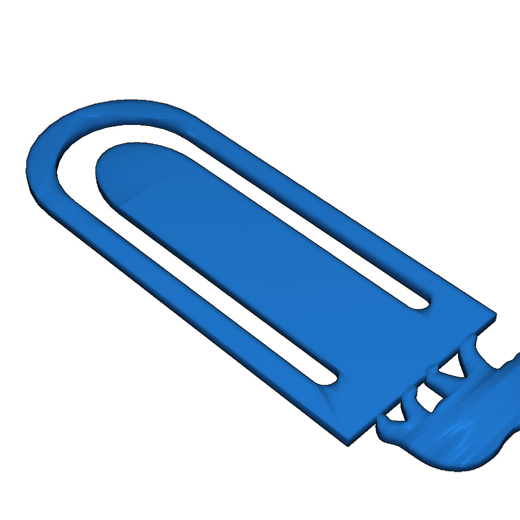 Закладка в форме медведя