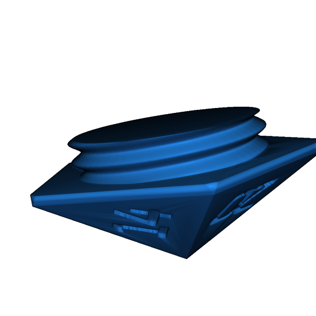 Контейнер в форме D20 с винтовой крышкой