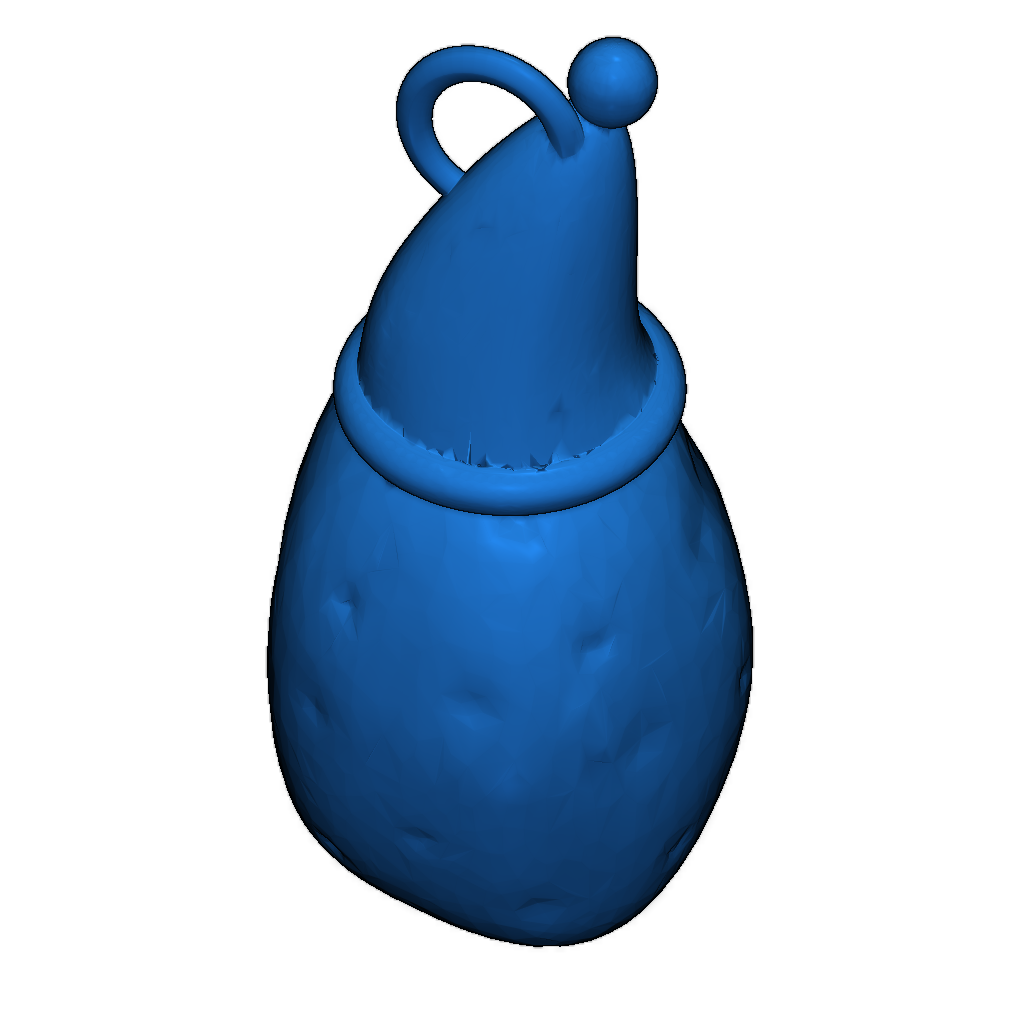 Рождественский картофель с рельефом