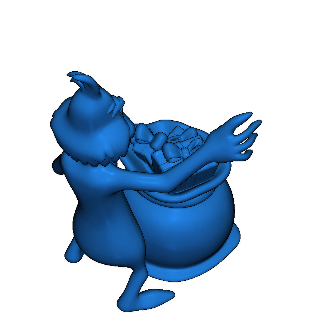 3D модель Гринча