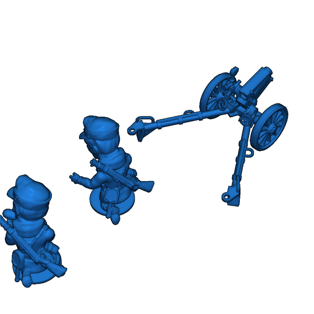 ToonKrieg Geb IG 18 Гаубица
