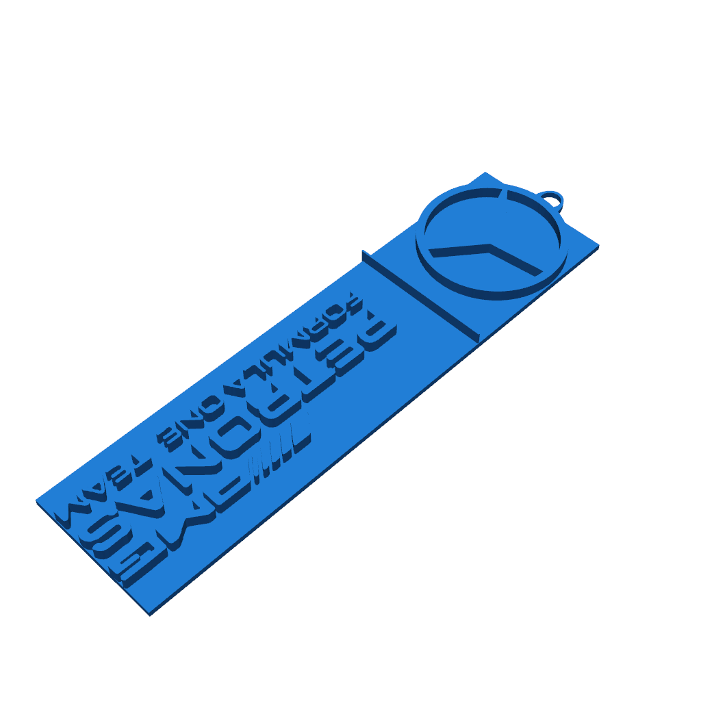 Брелок с логотипом Mercedes