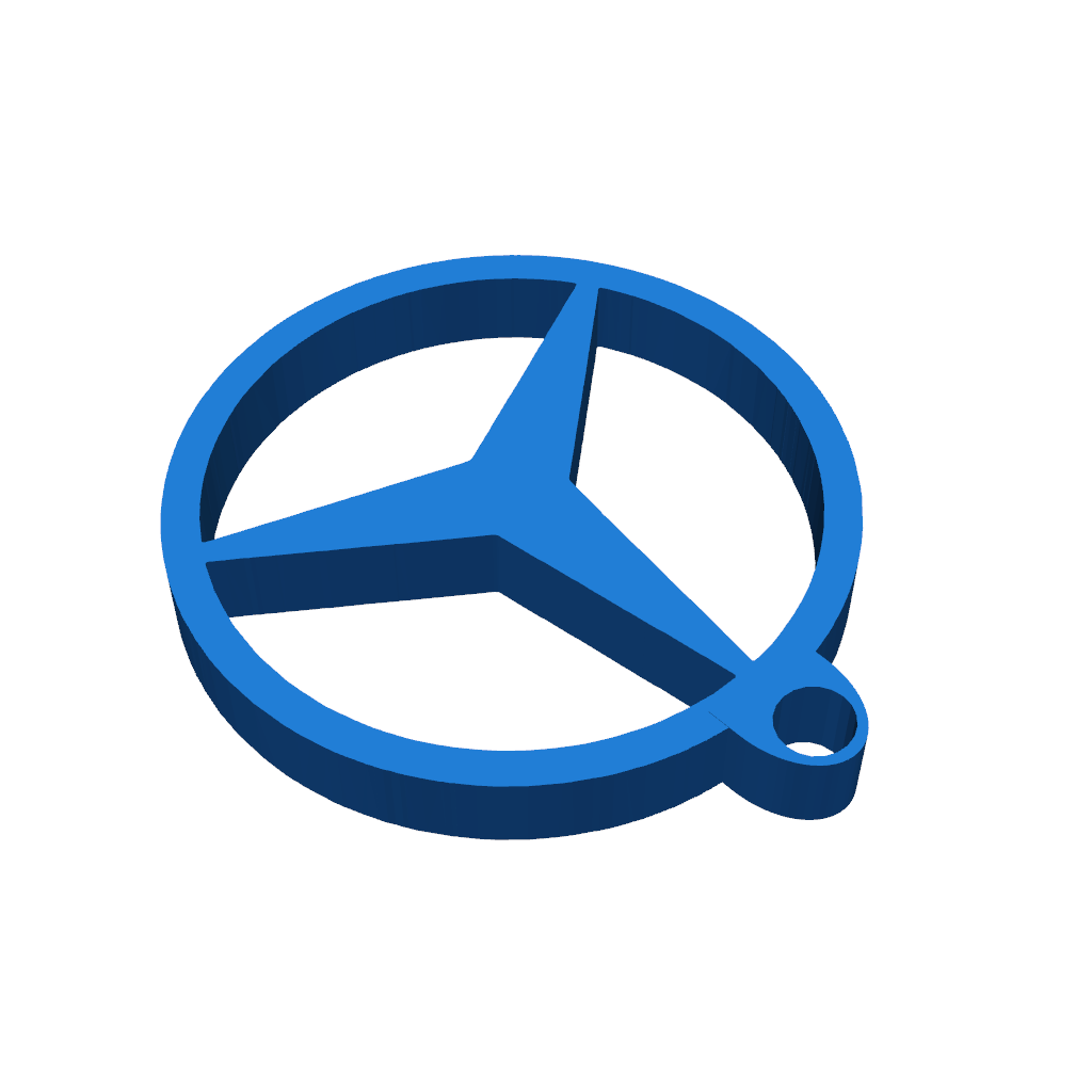 Логотип брелка ключа Mercedes