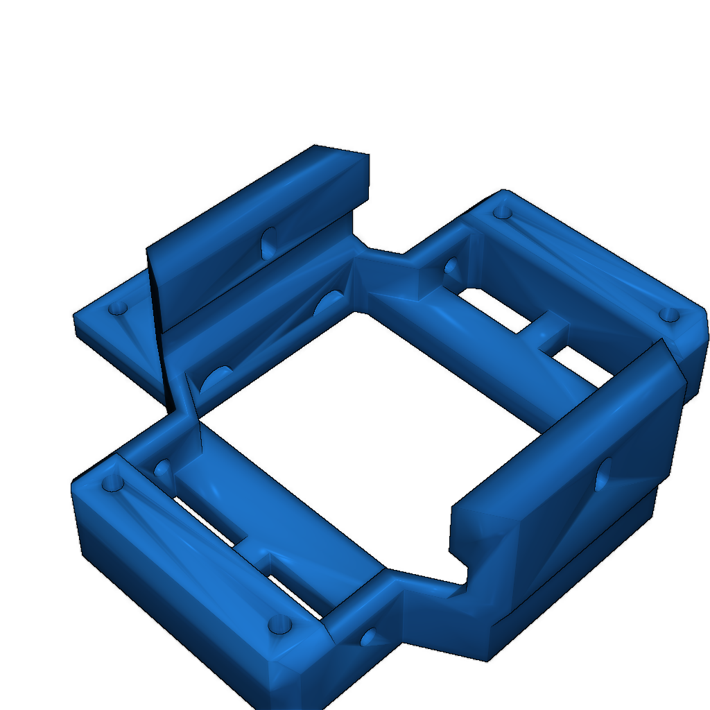 Открытый X-держатель Prusa с подшипниками