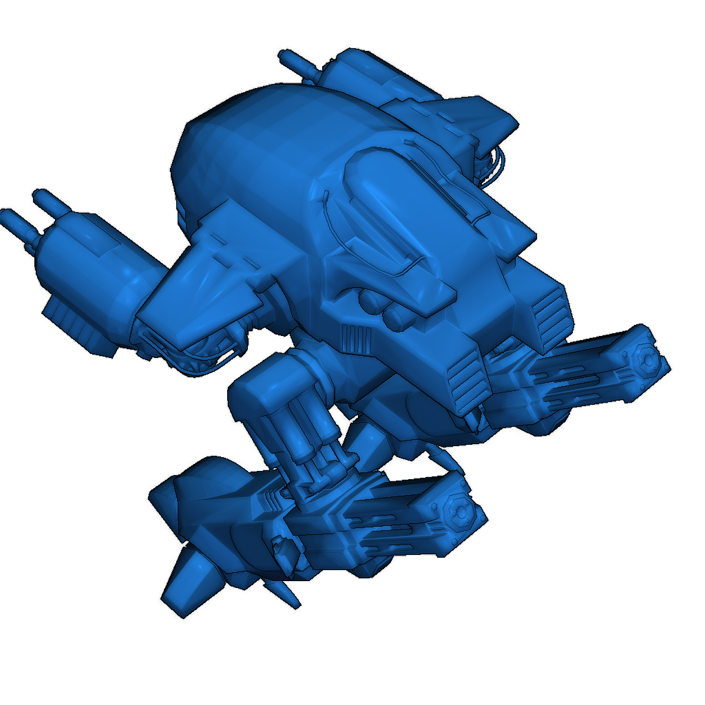 Модель ED-209 - Полицейский дроид