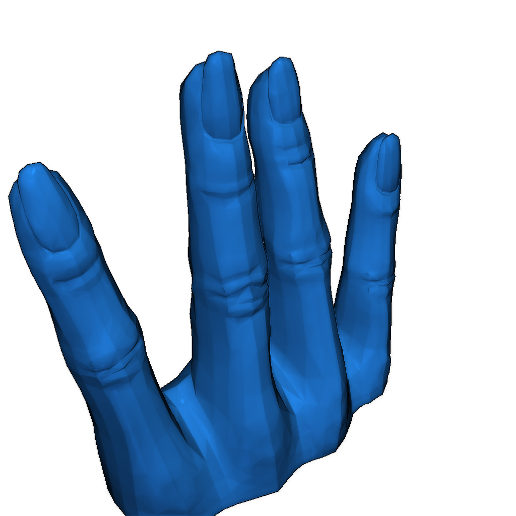 Рука и рука для куклы в стиле Бунраку