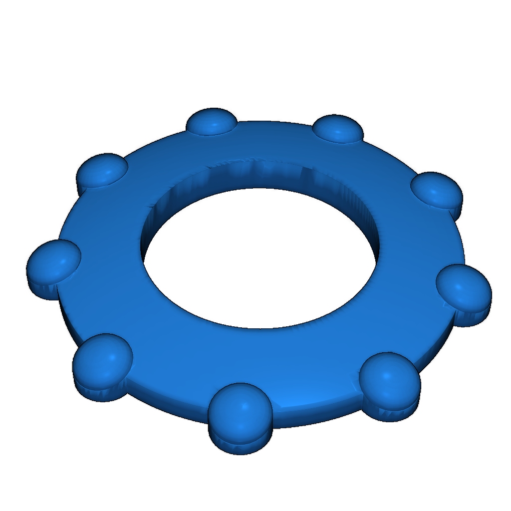 Спортивная модель летающей тарелки (двухцветная версия)