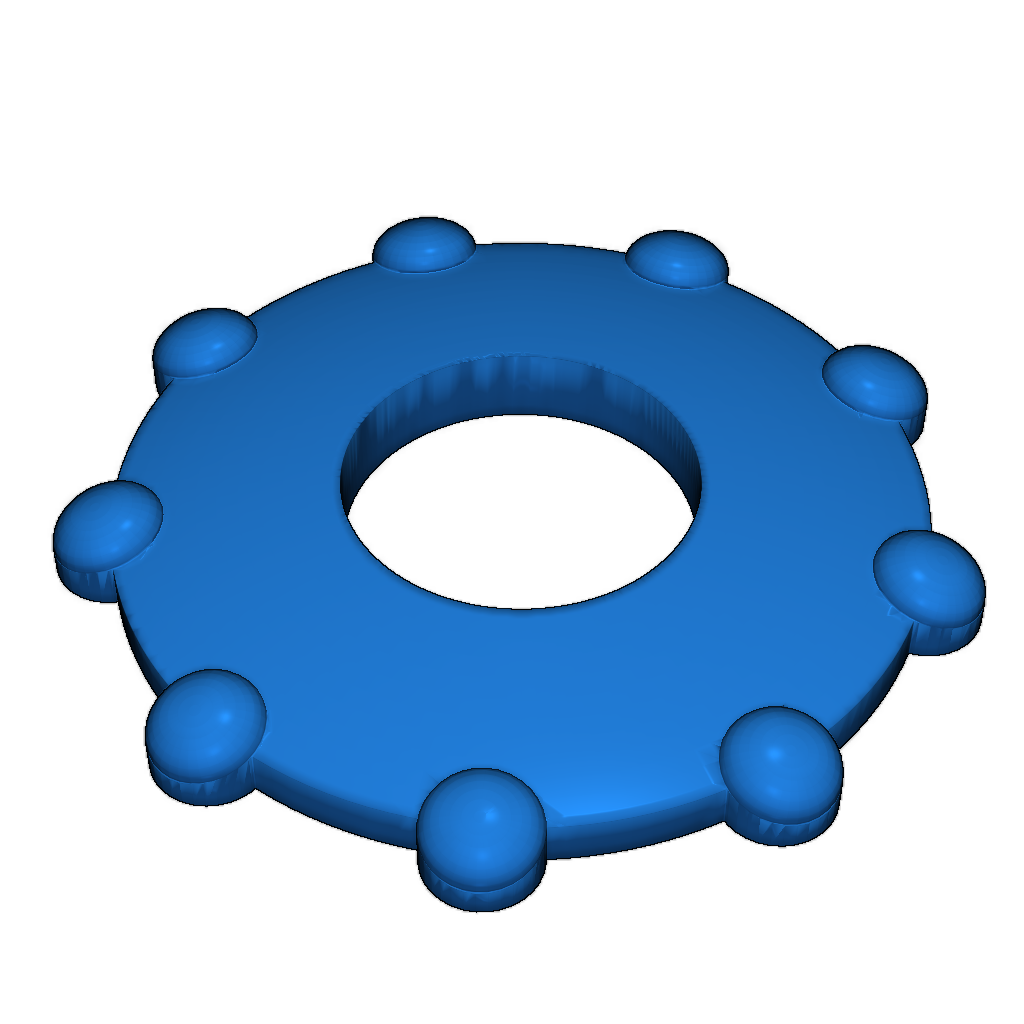 Спортивная модель летающей тарелки (двухцветная версия)