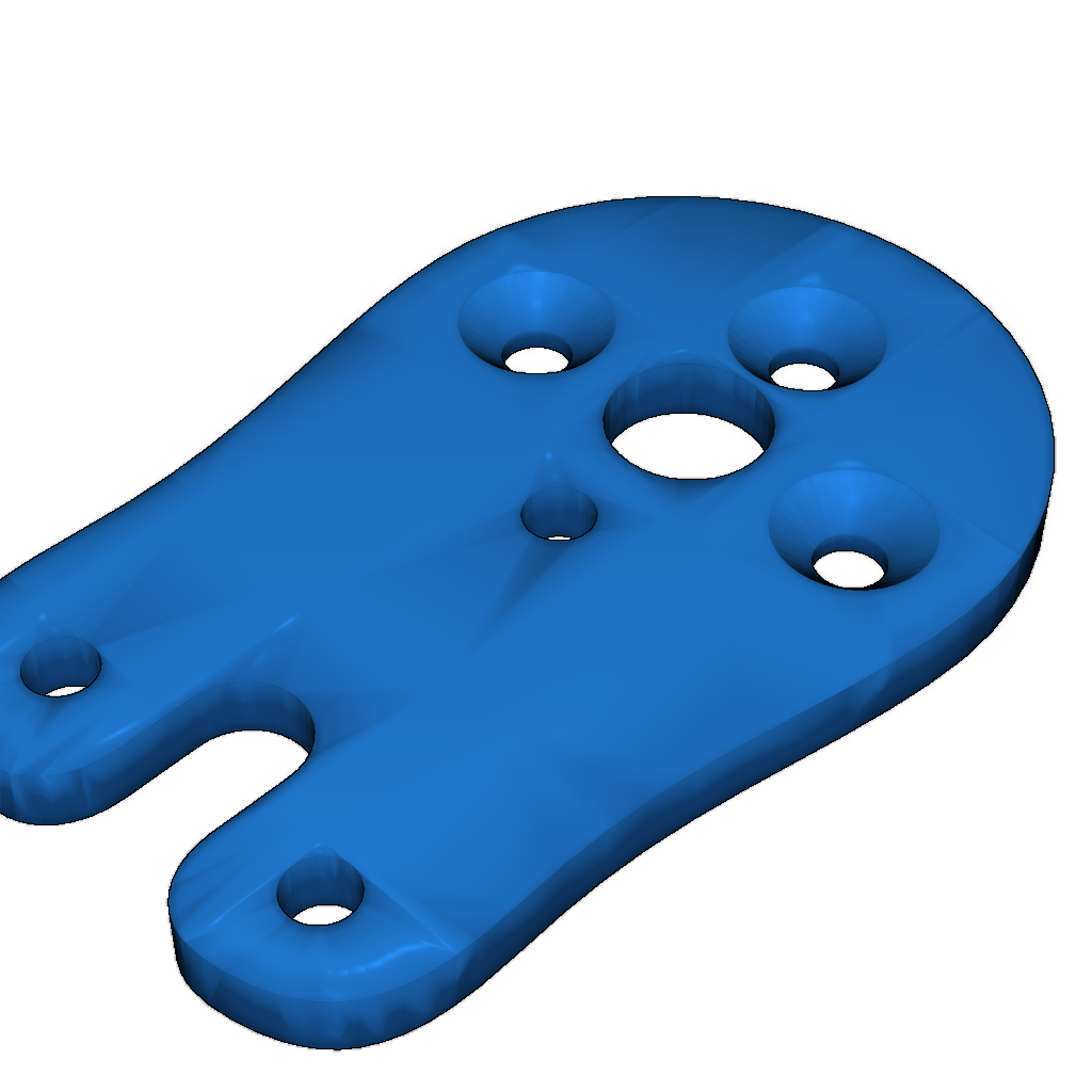 Комплект каркаса ArduCopter в форматах STL и DXF