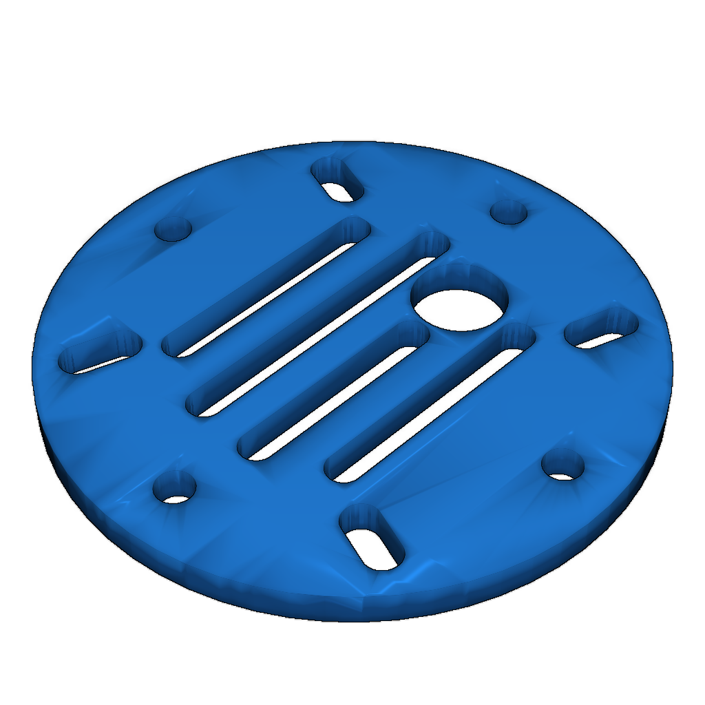 Комплект каркаса ArduCopter в форматах STL и DXF