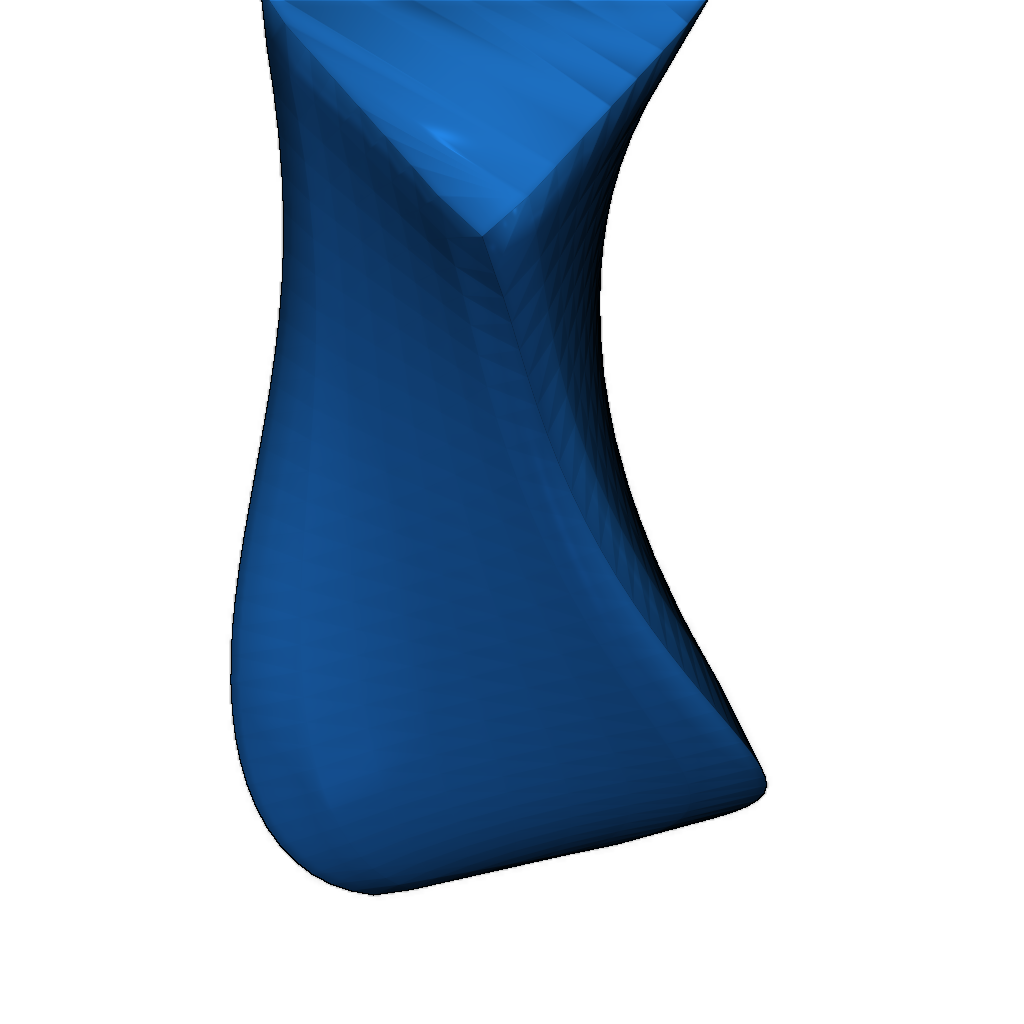 Изящная ваза с треугольным дизайном