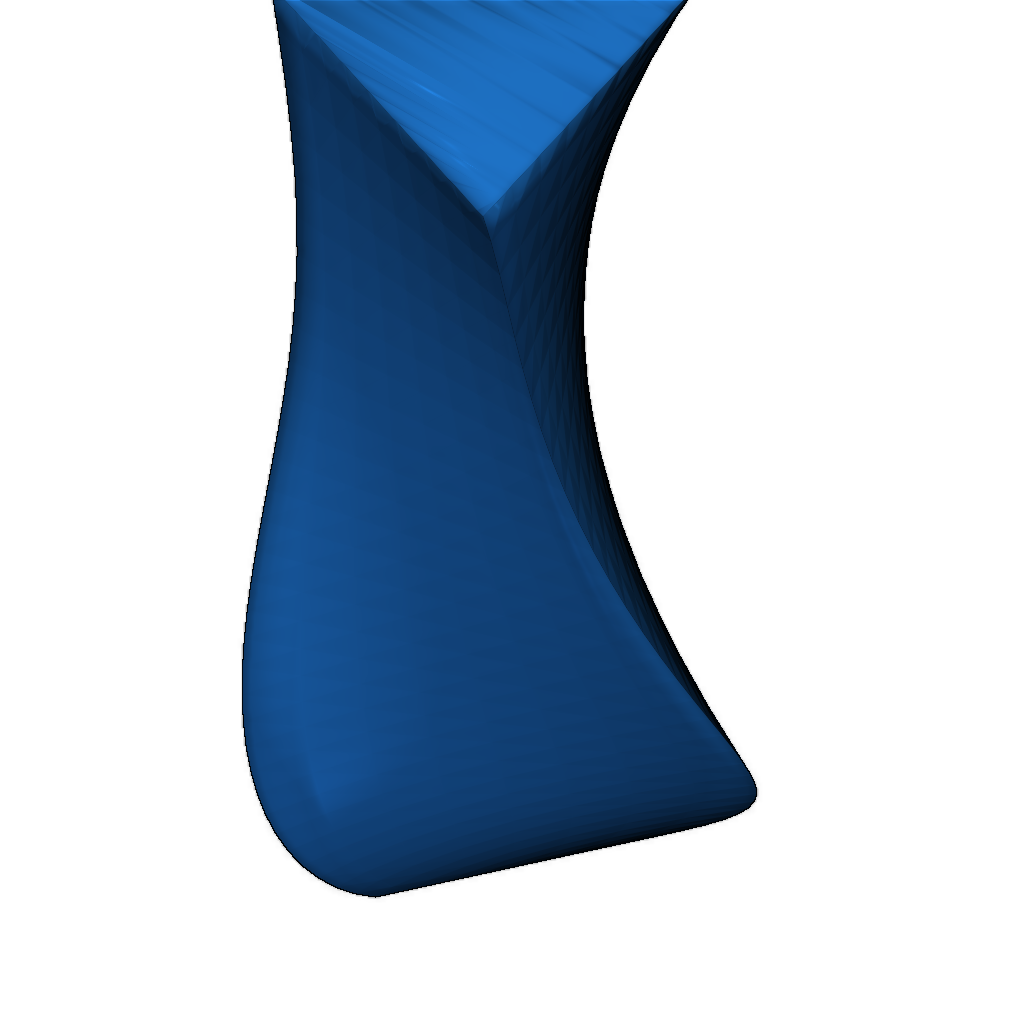 Изящная ваза с треугольным дизайном