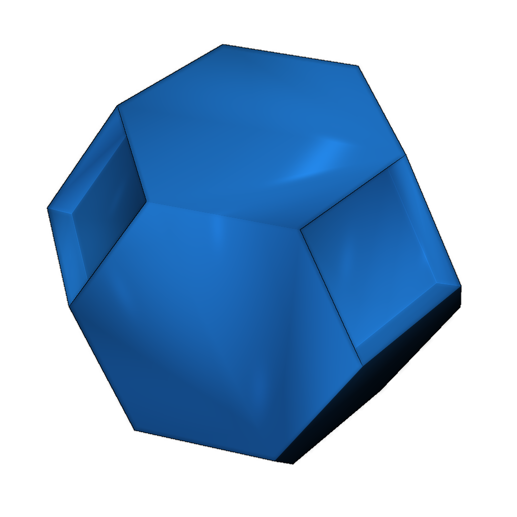 Двухцветные Архимедовы тела - 1