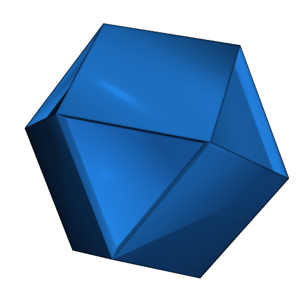 Двухцветные Архимедовы тела - 1