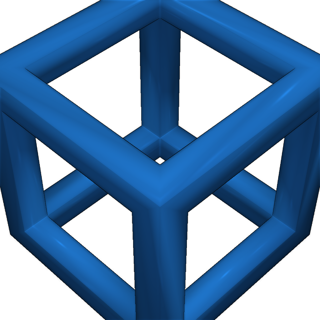 Шар в кубе (или Катающийся куб)