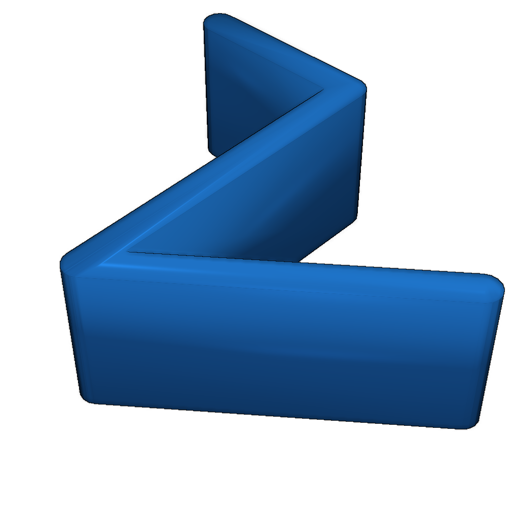 Параметрическая подставка для книг