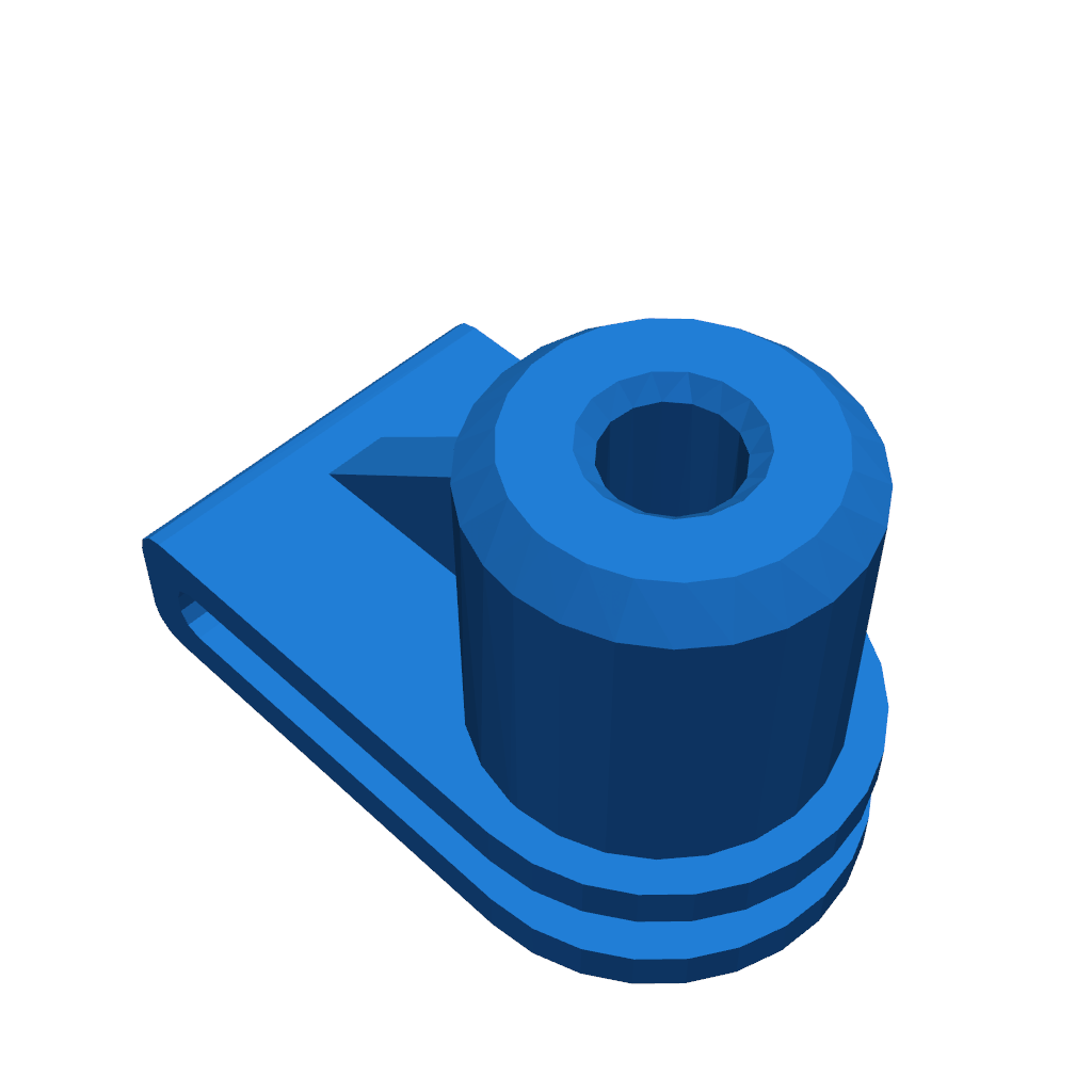 Крепежная гайка переднего бампера OPEL Astra H