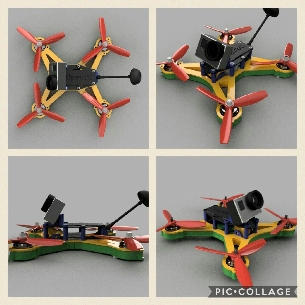 Мини-квадрокоптер OpenRC 220 FPV