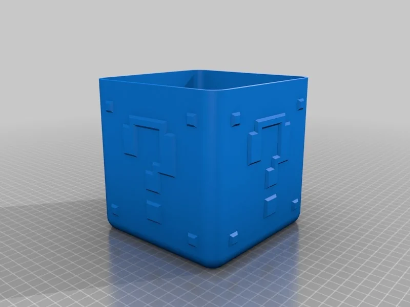 3D модель Mario Bros Цветочный горшок - Минималистичный дизайн - фото 6