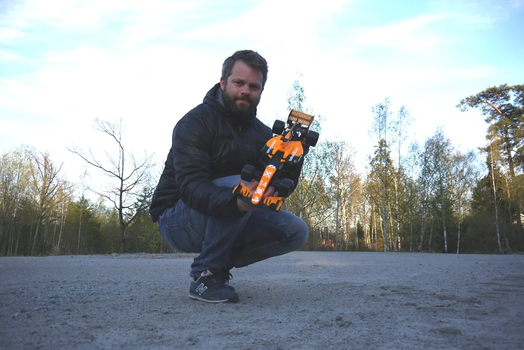 3D модель OpenRC F1 McLaren Edition - Двухцветная модель - фото 3