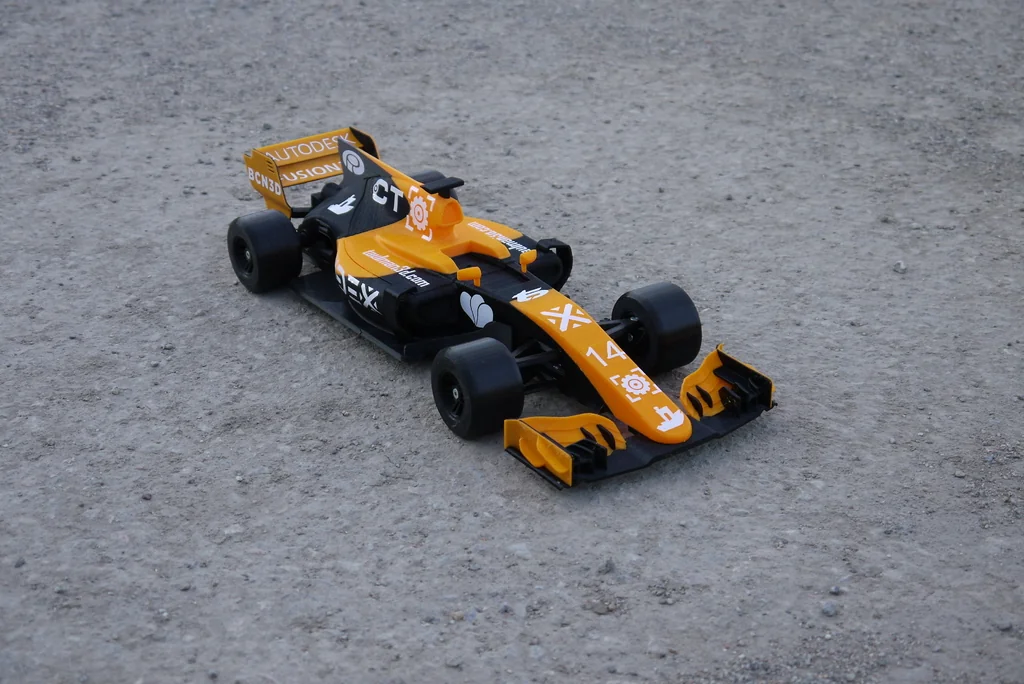 3D модель OpenRC F1 McLaren Edition - Двухцветная модель - фото 7