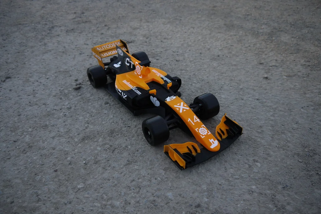 3D модель OpenRC F1 McLaren Edition - Двухцветная модель - фото 35