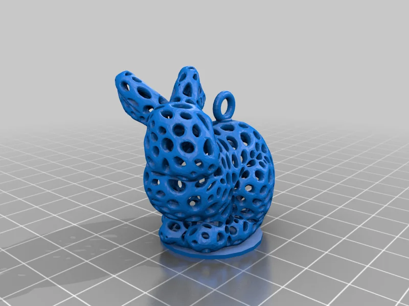 3D модель Модель Зайца Вороной - фото 1