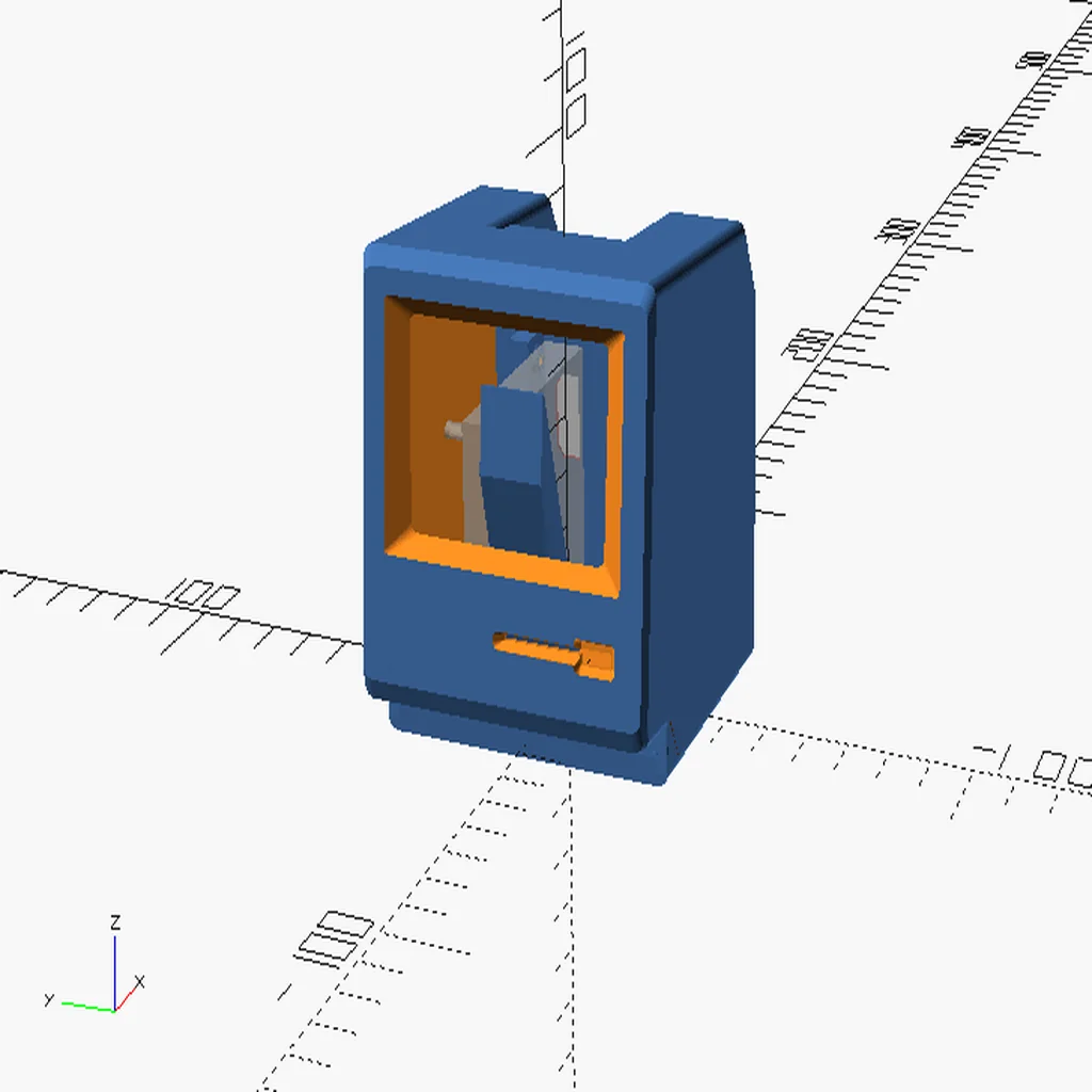 3D модель 3D-модель Mac(intosh) mini - фото 5