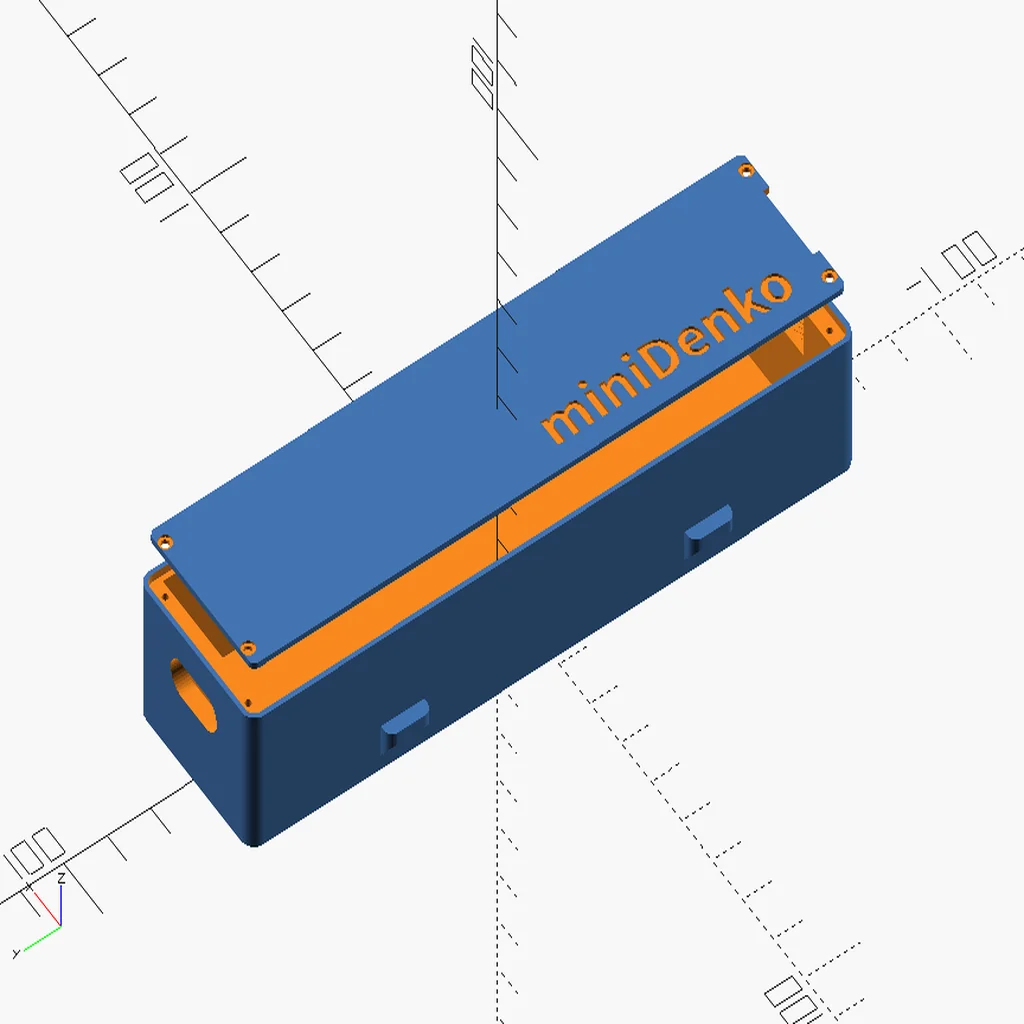 3D модель miniDenko - Портативное Устройство Для Сообщений - фото 3