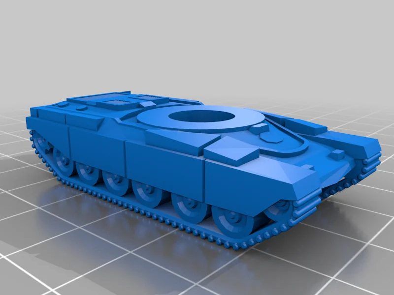 3D модель Chieftain Mk.5 Model (1:150) - фото 2