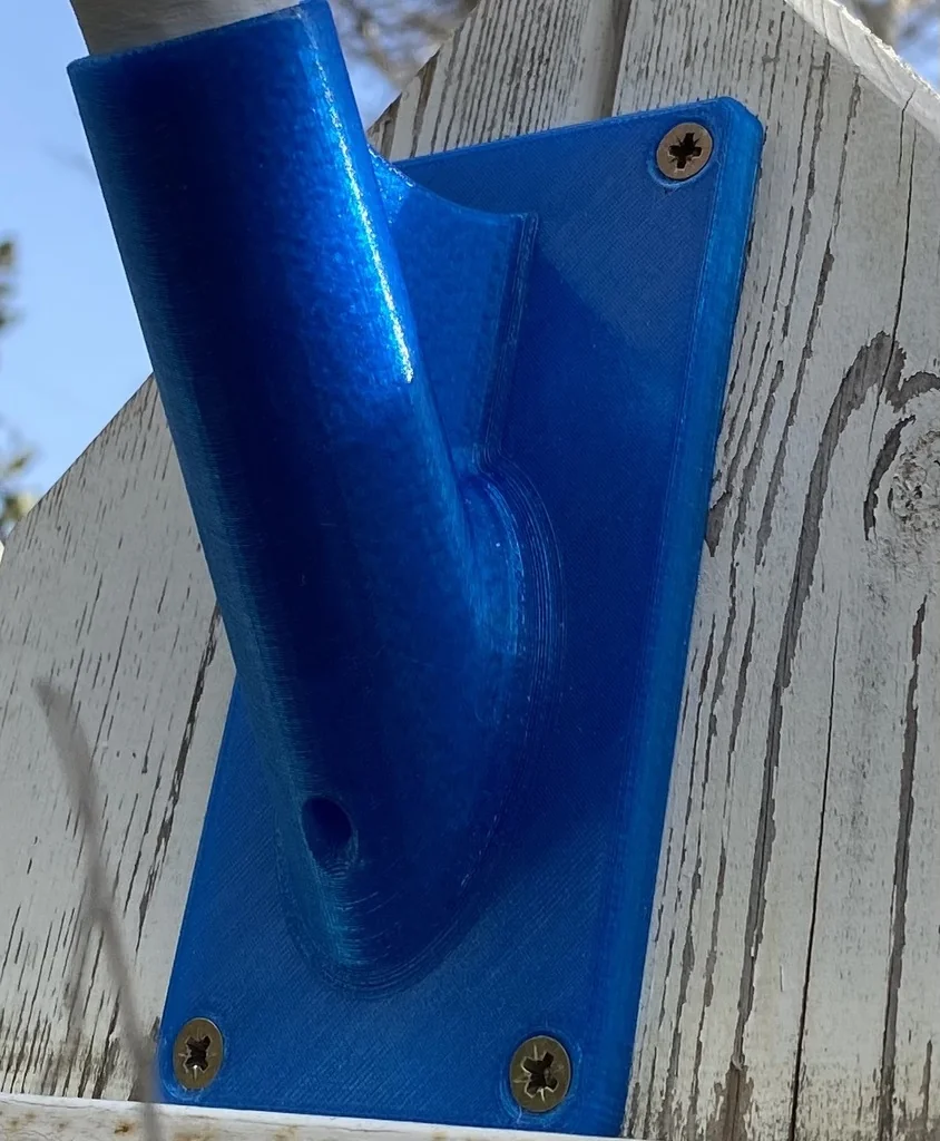 3D модель Держатель и верхушка флагштока - фото 2