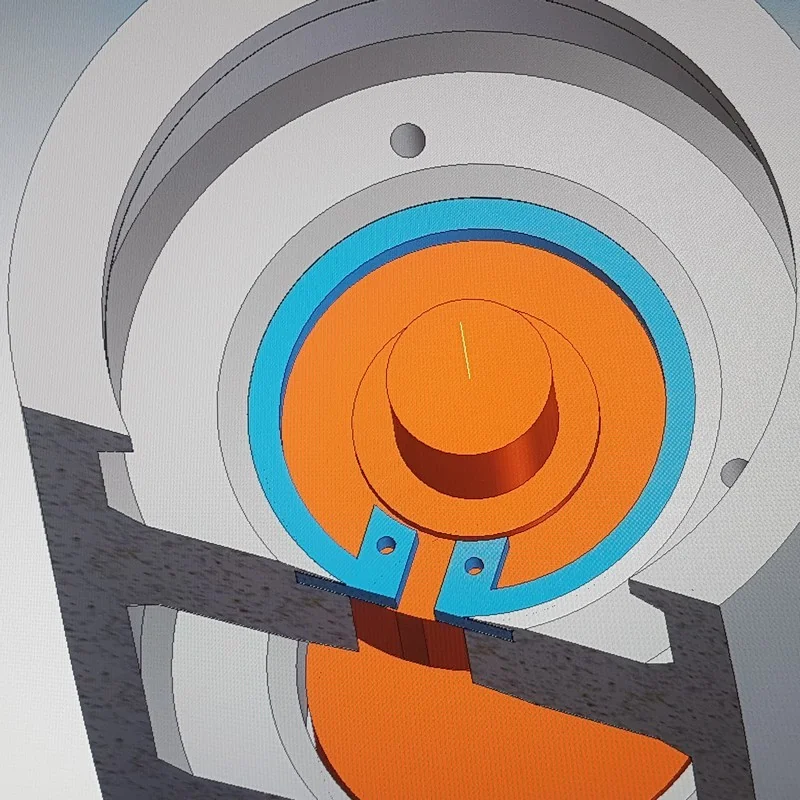 3D модель Ролик-идлер для ленточной шлифовальной машины - фото 3