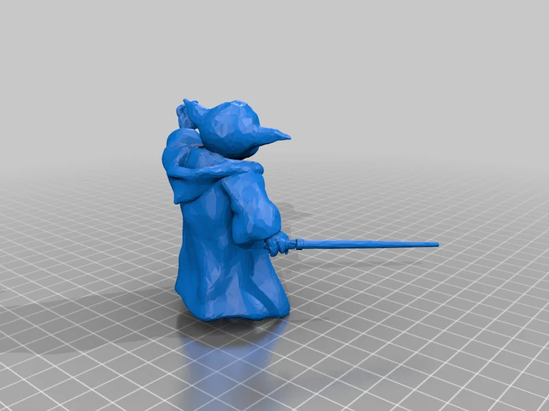 3D модель 3D модель Йоди для друку - фото 1