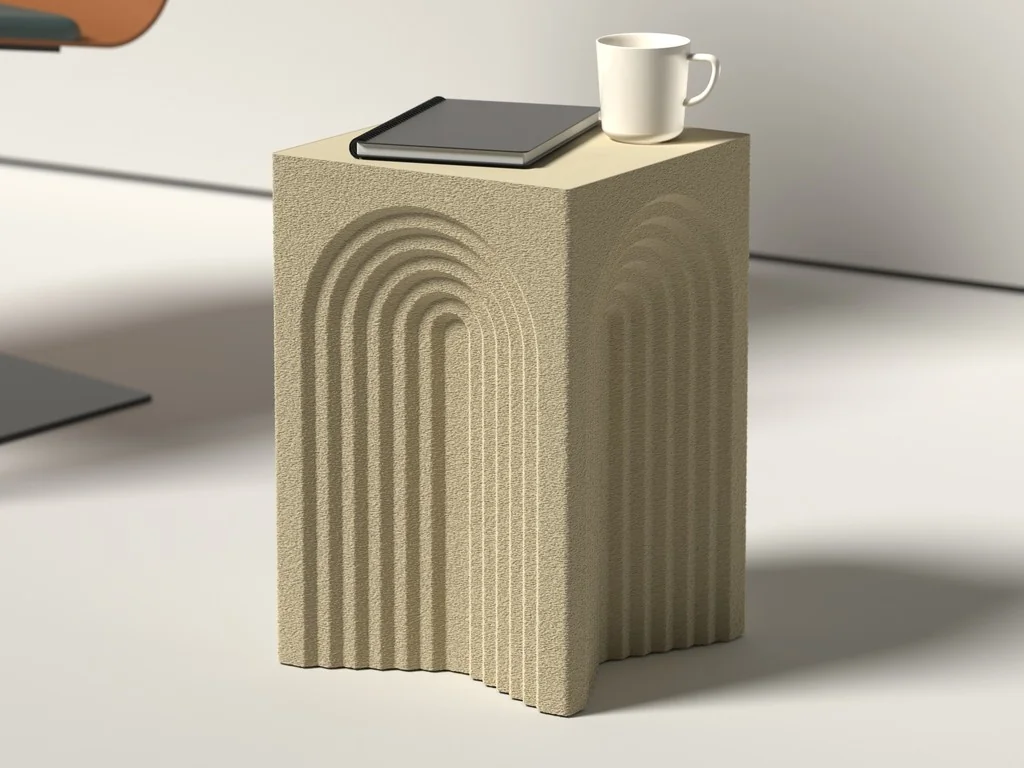 Arch Retro - Повністю 3D-друкований кавовий столик