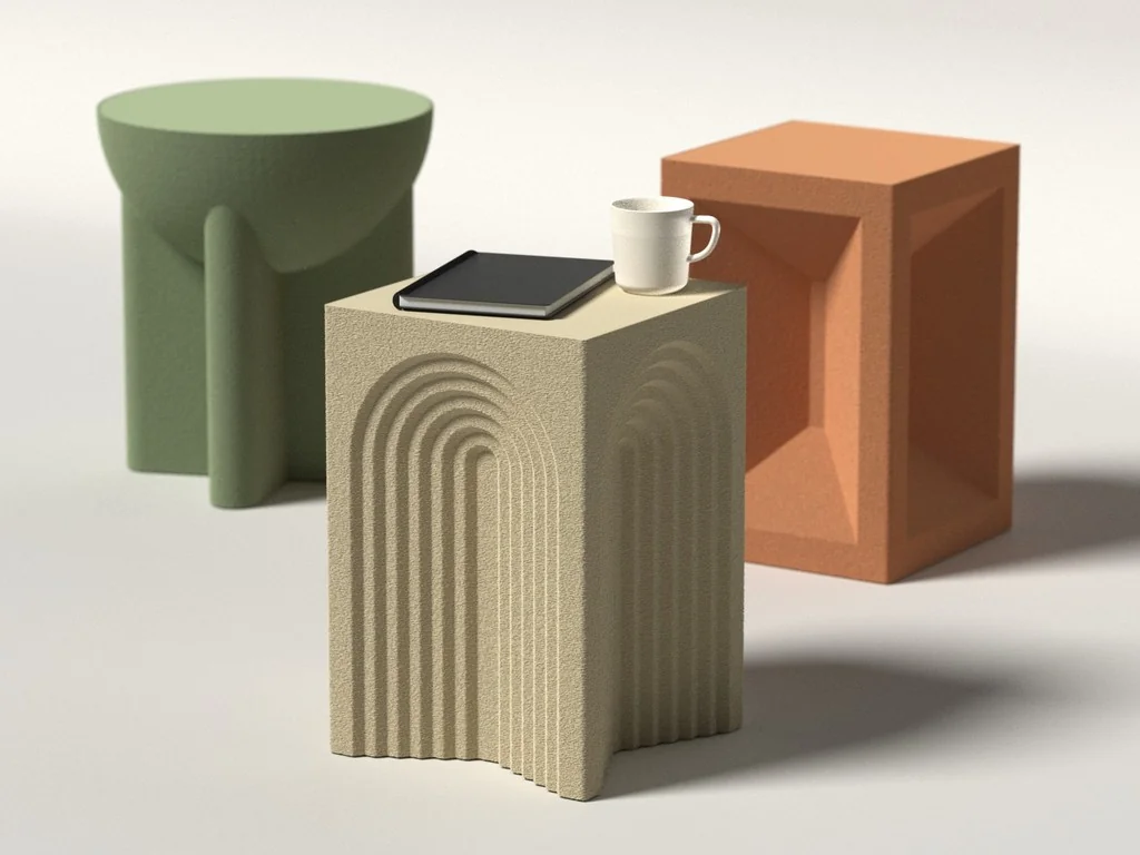 3D модель Arch Retro - Полностью 3D-печатный кофейный столик - фото 2