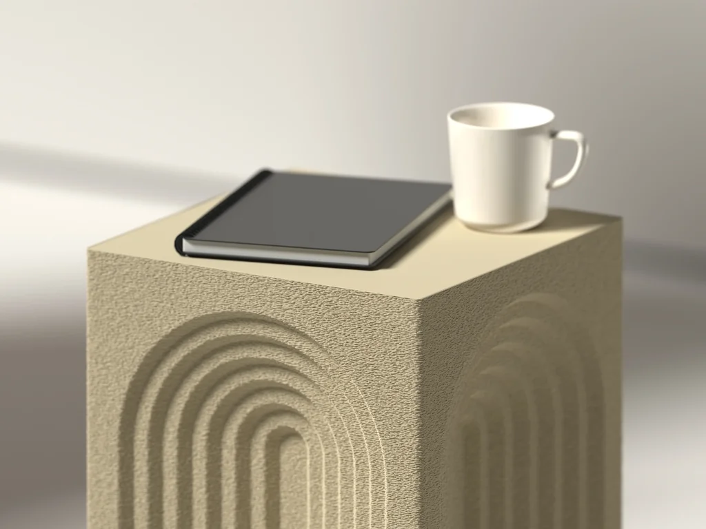 3D модель Arch Retro - Полностью 3D-печатный кофейный столик - фото 6