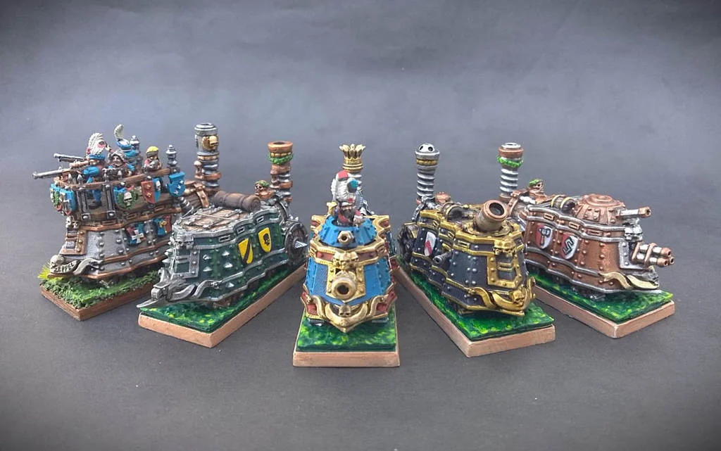 3D модель Правила для варіантів парових танків - фото 1