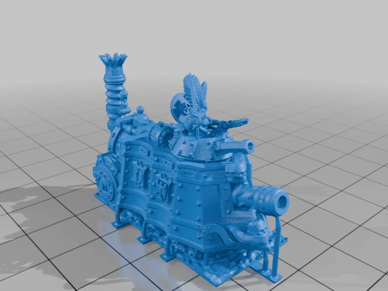 3D модель Правила для варіантів парових танків - фото 2