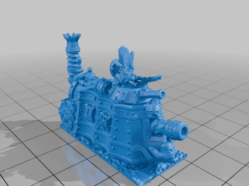 3D модель Правила для варіантів парових танків - фото 3