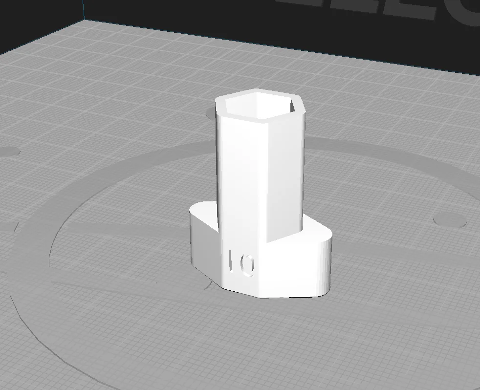 Гексагональные гнезда с размерами