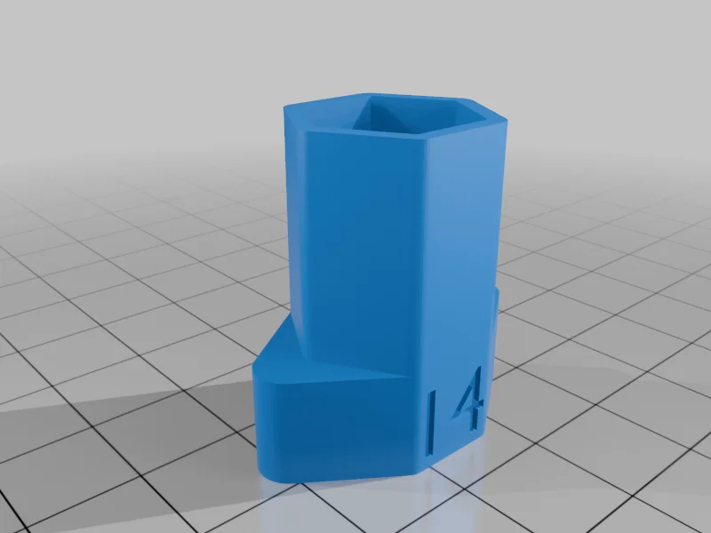 Гексагональные гнезда с размерами