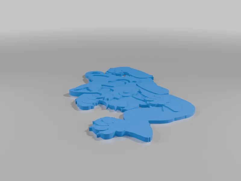 3D модель Ключница Легоши - фото 3